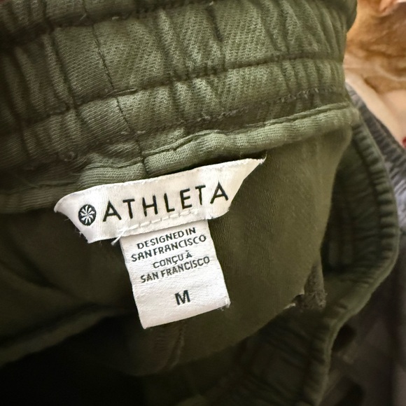 Athleta Farallon Weekender Pant medium new in olive green - Picture 5 of 13